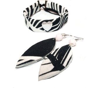 Black & White Jewelry Set, Black & White Jewelry, Black & White Accessories